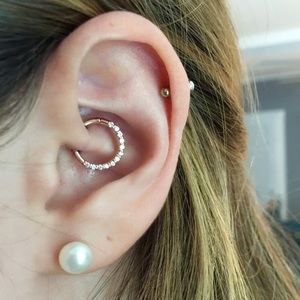 BVLA 14K Gold and Real Diamond Ring